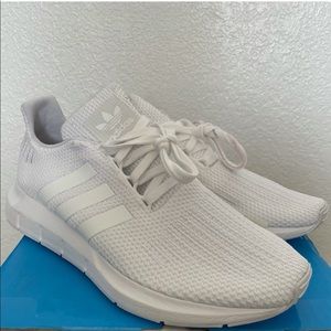 Adidas Swift Run White Sneakers